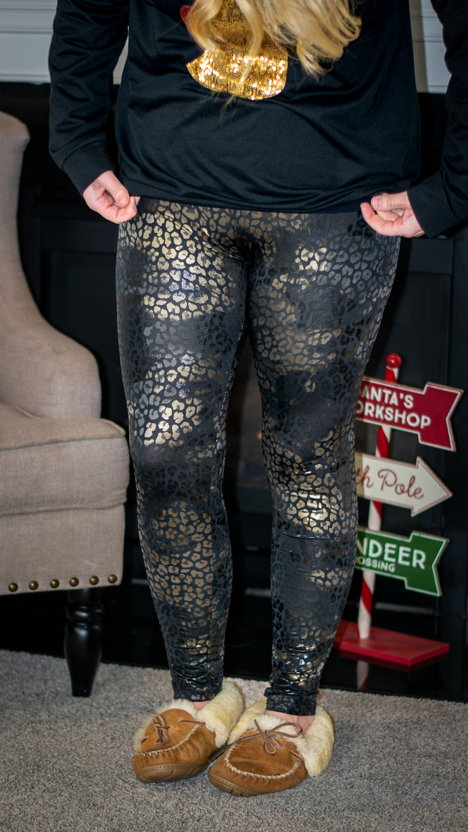 Original Leggings / Gold Leo